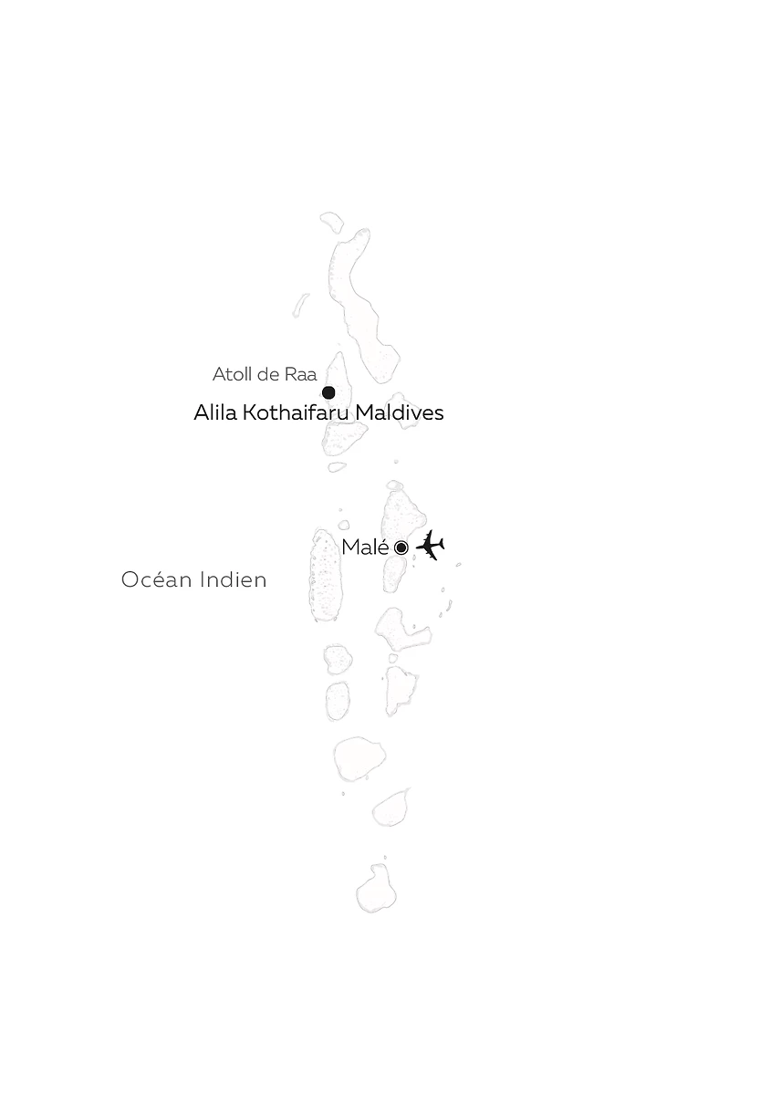 Carte Alila Kothaifaru Maldives