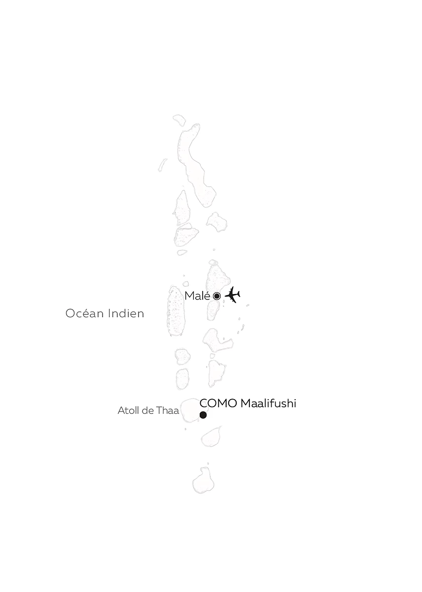 Carte COMO Maalifushi