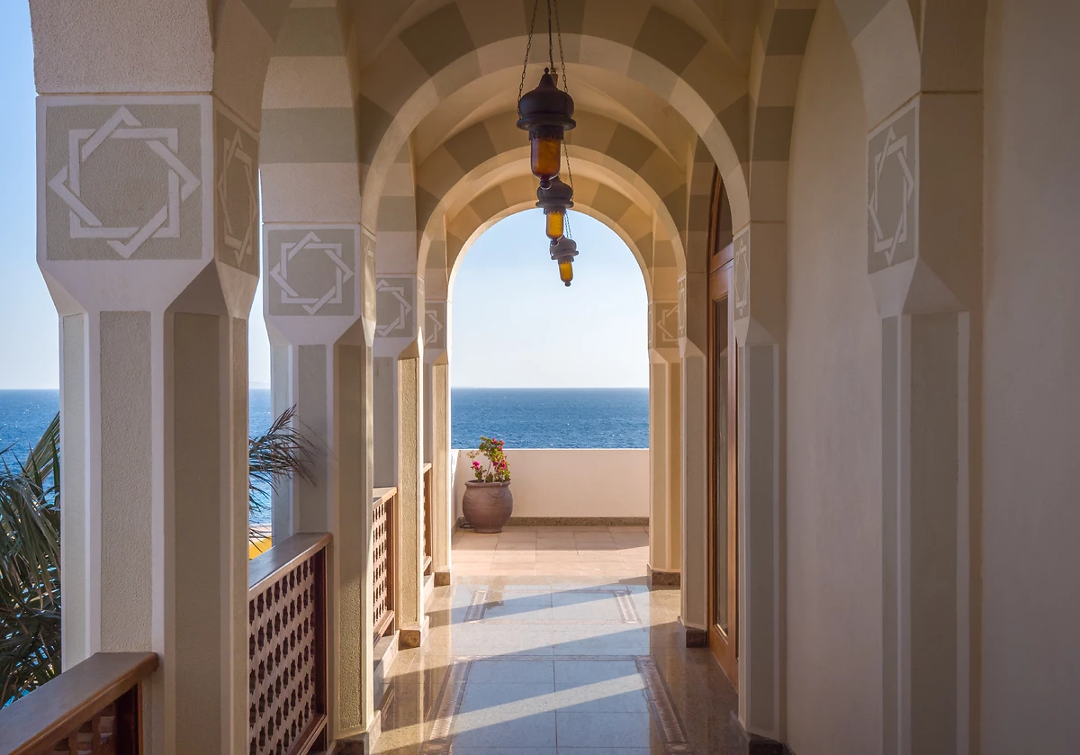 Vue extérieure de l'hôtel, The Oberoi Sahl Hasheesh