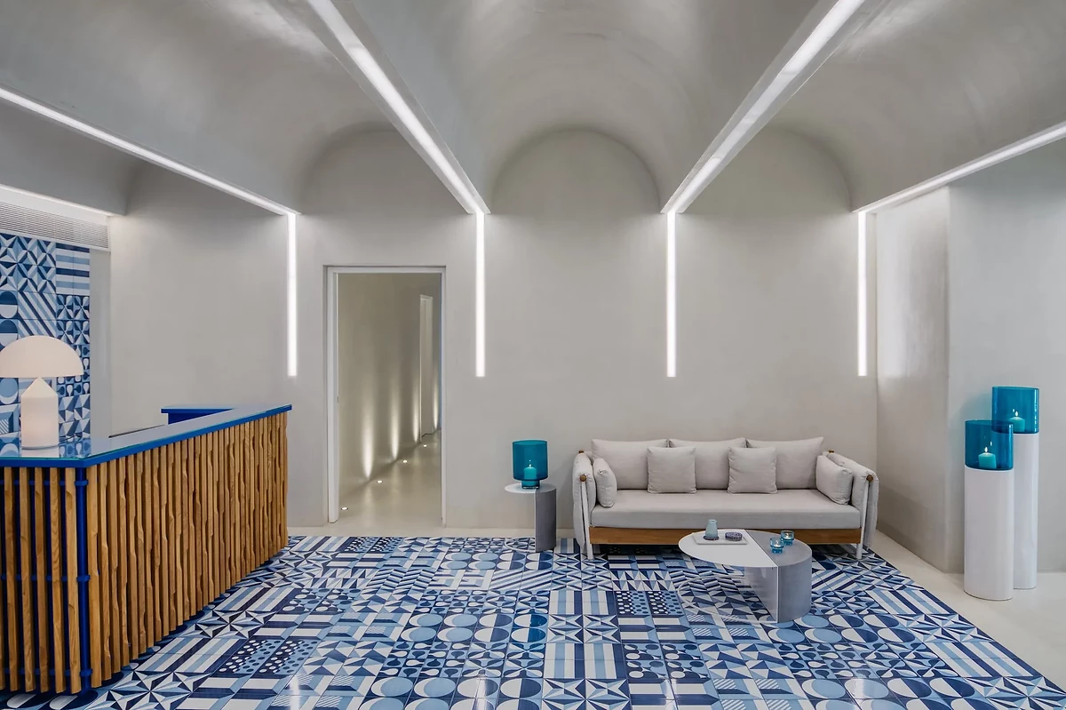 Accueil du Spa, Mykonos Grand Hotel & Resort, Mykonos, Grèce