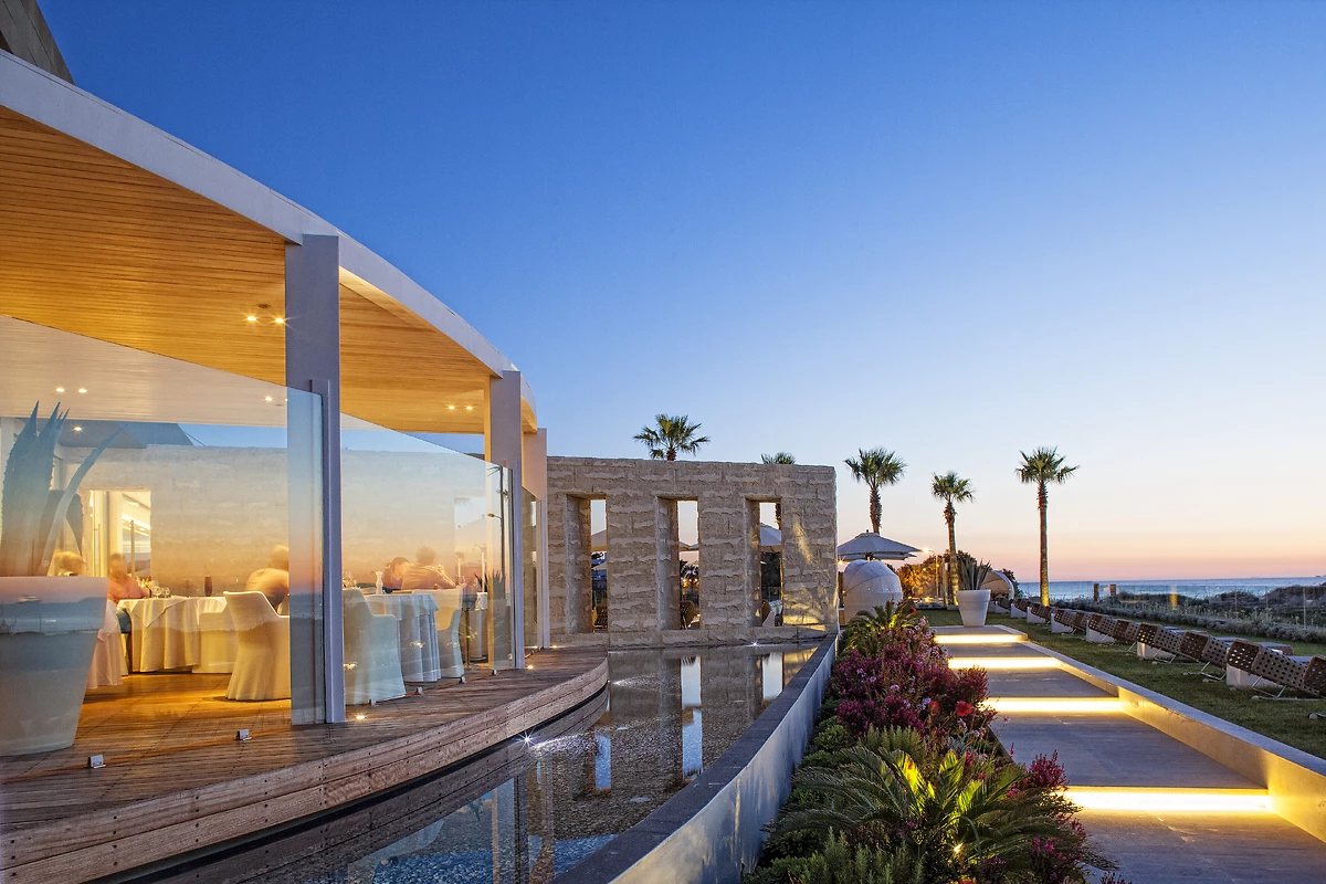 Cuvée Restaurant, Aqua Blu Boutique Hotel & Spa, Kos, Grèce.