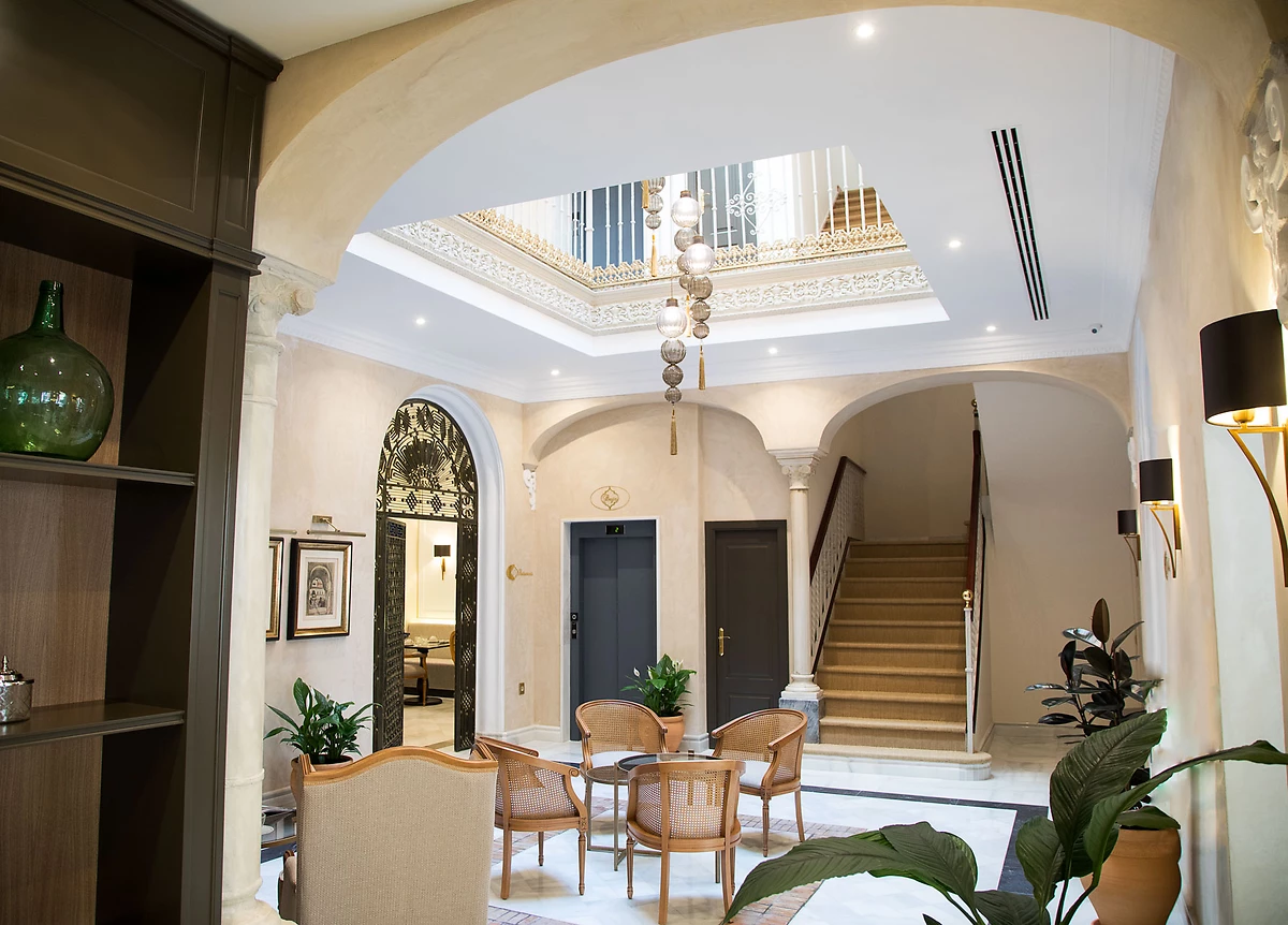 Lobby, Hôtel Gravina 51, Séville, Espagne