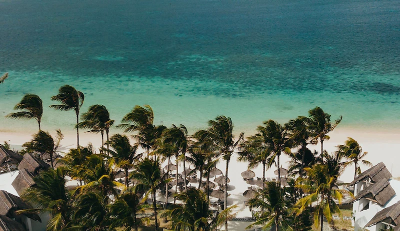 Plage, Veranda Palmar Beach Hotel, Ile Maurice