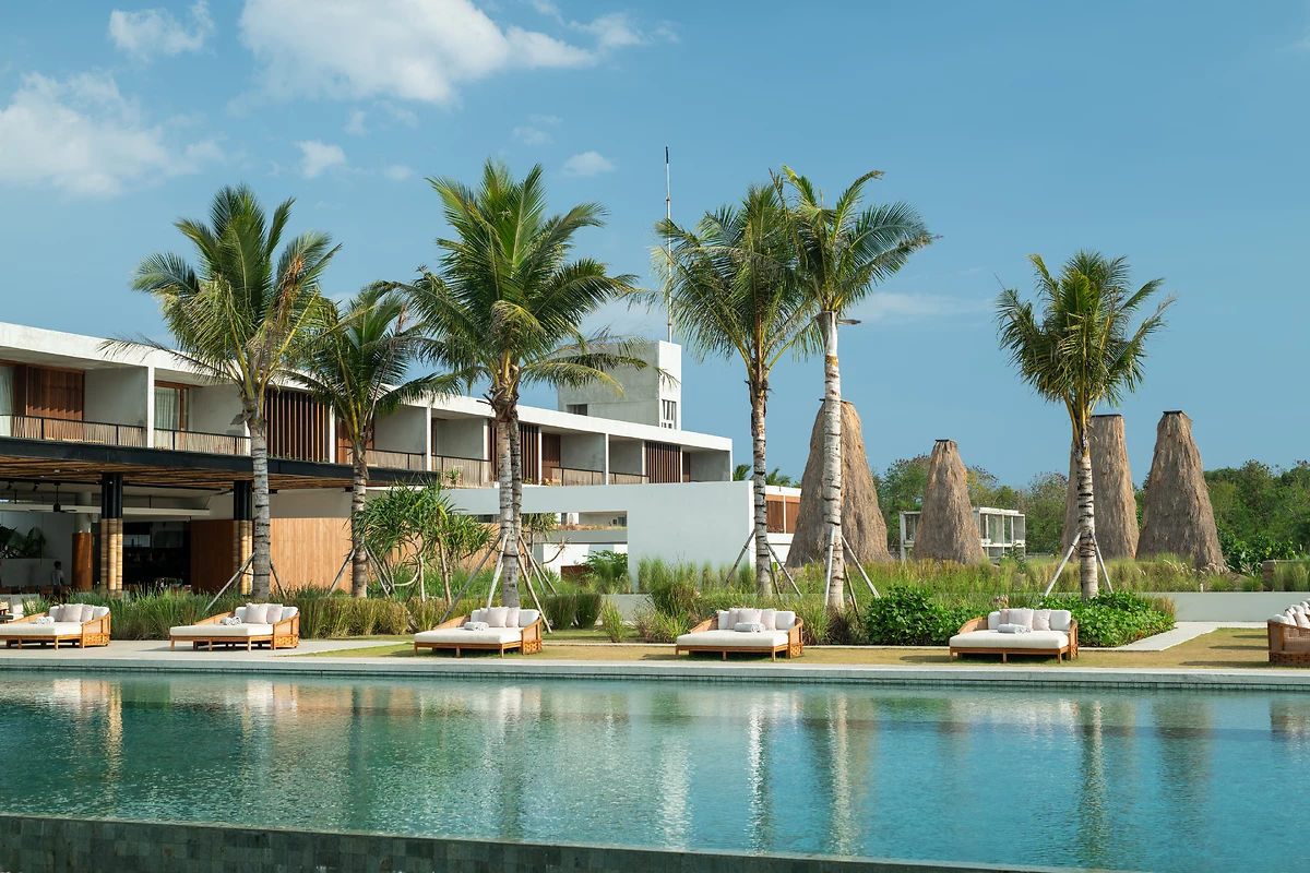 Piscine de l'hôtel, hôtel Cap Karoso