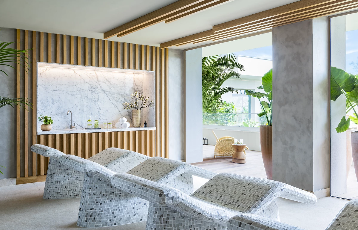 Salle de soins, spa de l'hôtel, hôtel Ikos Andalusia