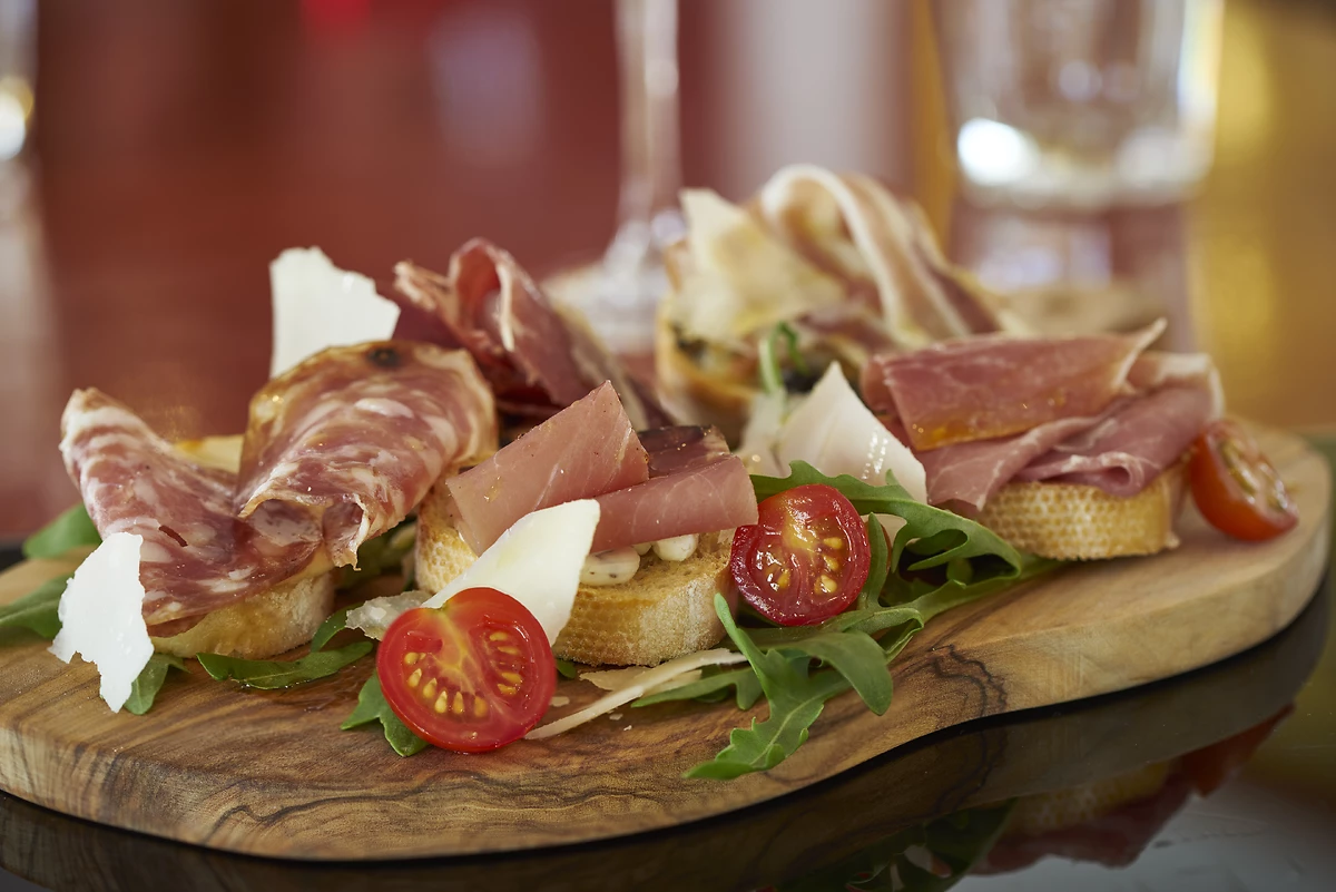 Planche servie dans un des restaurants de l'hôtel, PortoBay Falésia