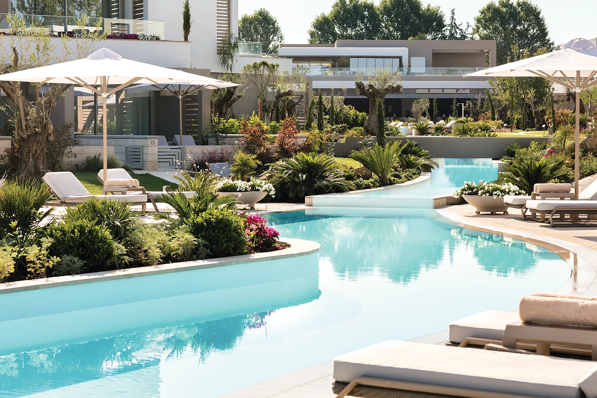 Piscine de l'hôtel, Sani Dunes