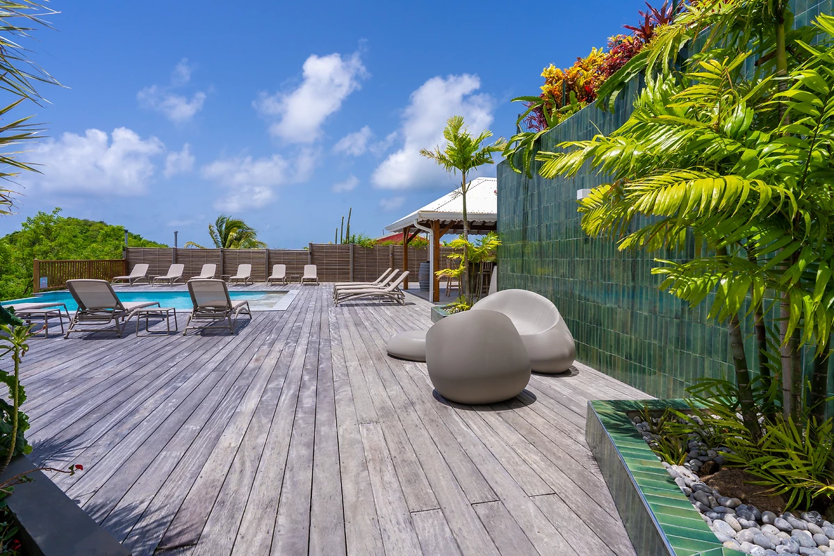 Piscine de l'hôtel, Cap Cabaret Kréol'lodge