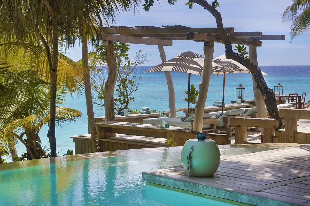 Piscine de l'hôtel, North Island