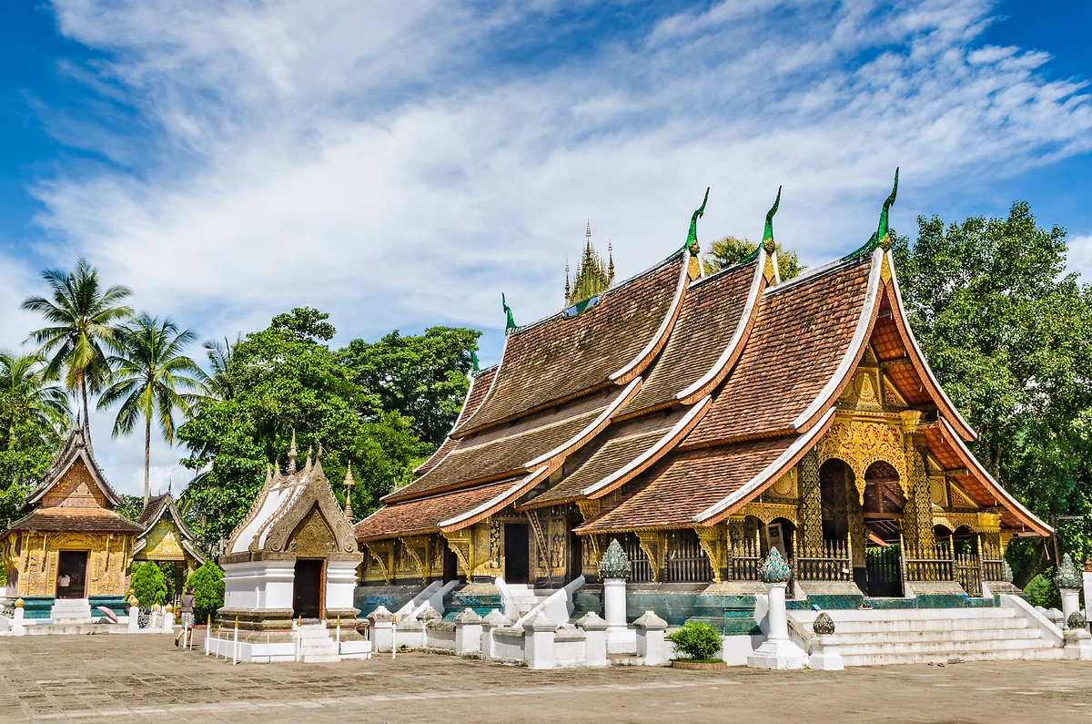 Temple Wat Xieng Thong, Luang Prabang, Laos