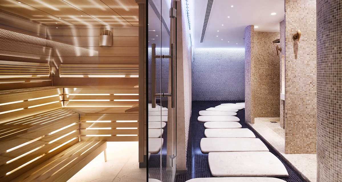 Sauna, spa de l'hôtel, hôtel Six Senses Ibiza
