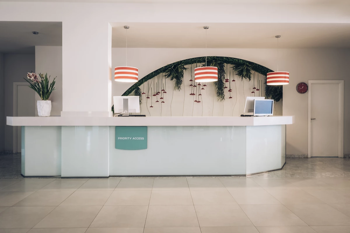 Réception de l'hôtel, hôtel Iberostar Pinos Park