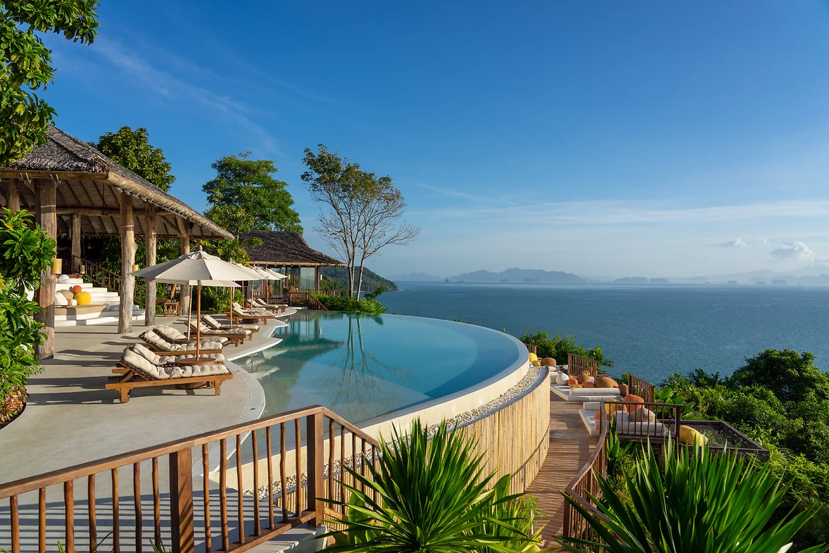 Piscine de l'hôtel, Six Senses Yao Noi