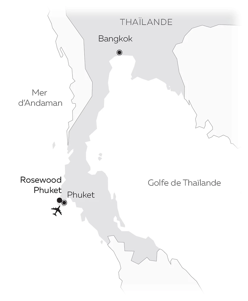 Carte Rosewood Phuket