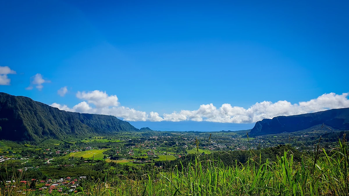 Plaine des Palmistes depuis le Gros Piton Rond, La Réunion