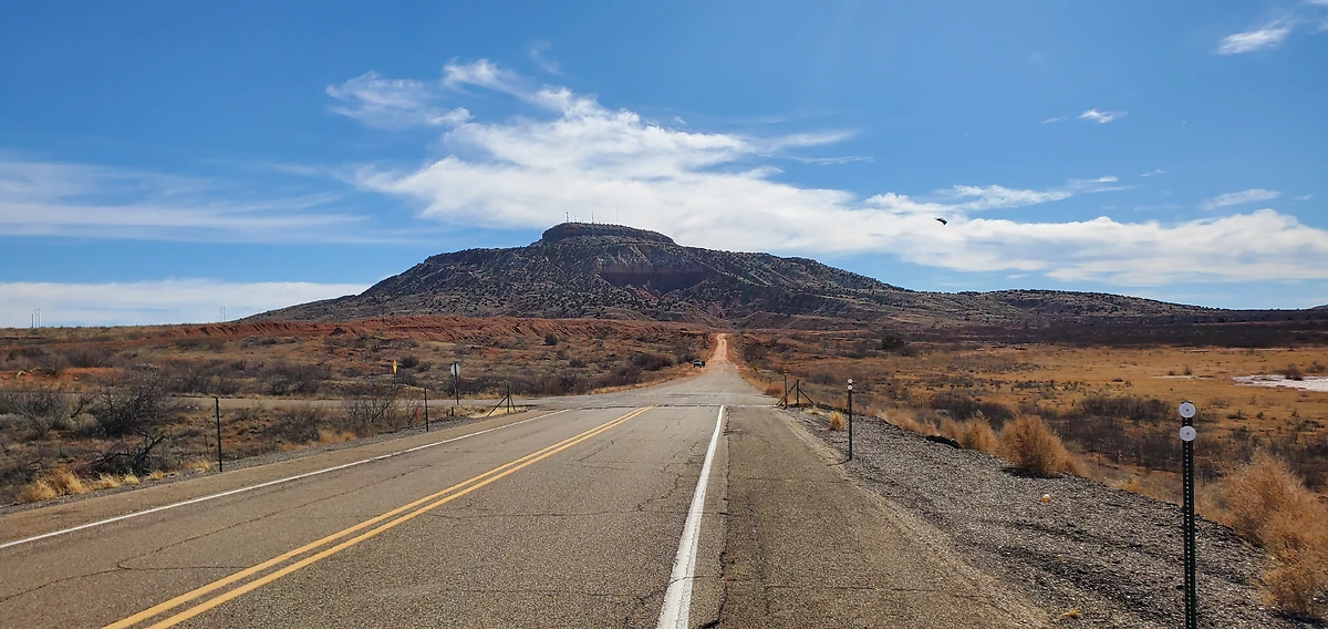 Route menant à Tucumcari, Nouveau-Mexique