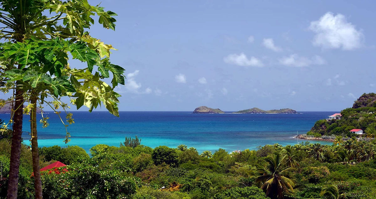 Vue depuis l'hôtel, Le Village Saint-Barth Hotel