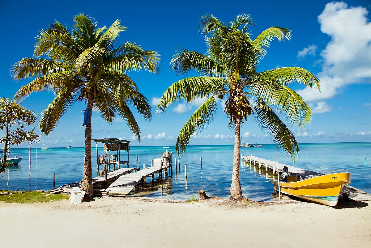 Plage, Caye Caulker, Belize