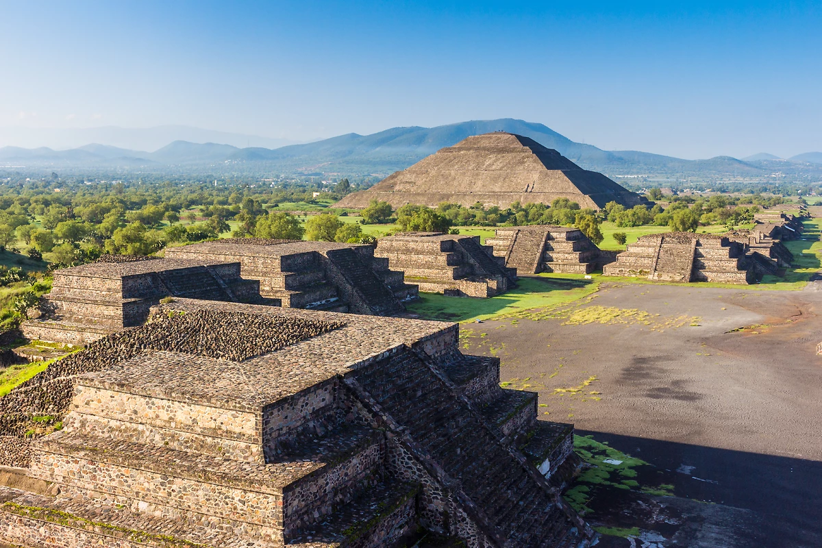 Pyramide du Soleil, Teotihuacan, Mexique