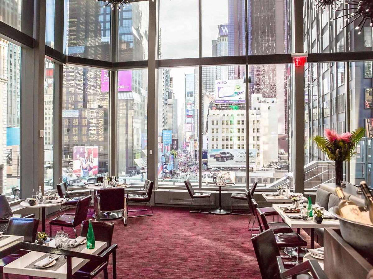Restaurant Supernova, M Social Hotel Times square New York, Etats Unis.