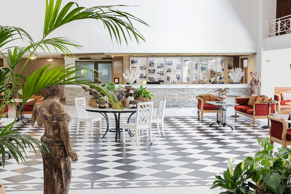 Réception, Grecotel LUX ME Costa Botanica, Corfou, Grèce