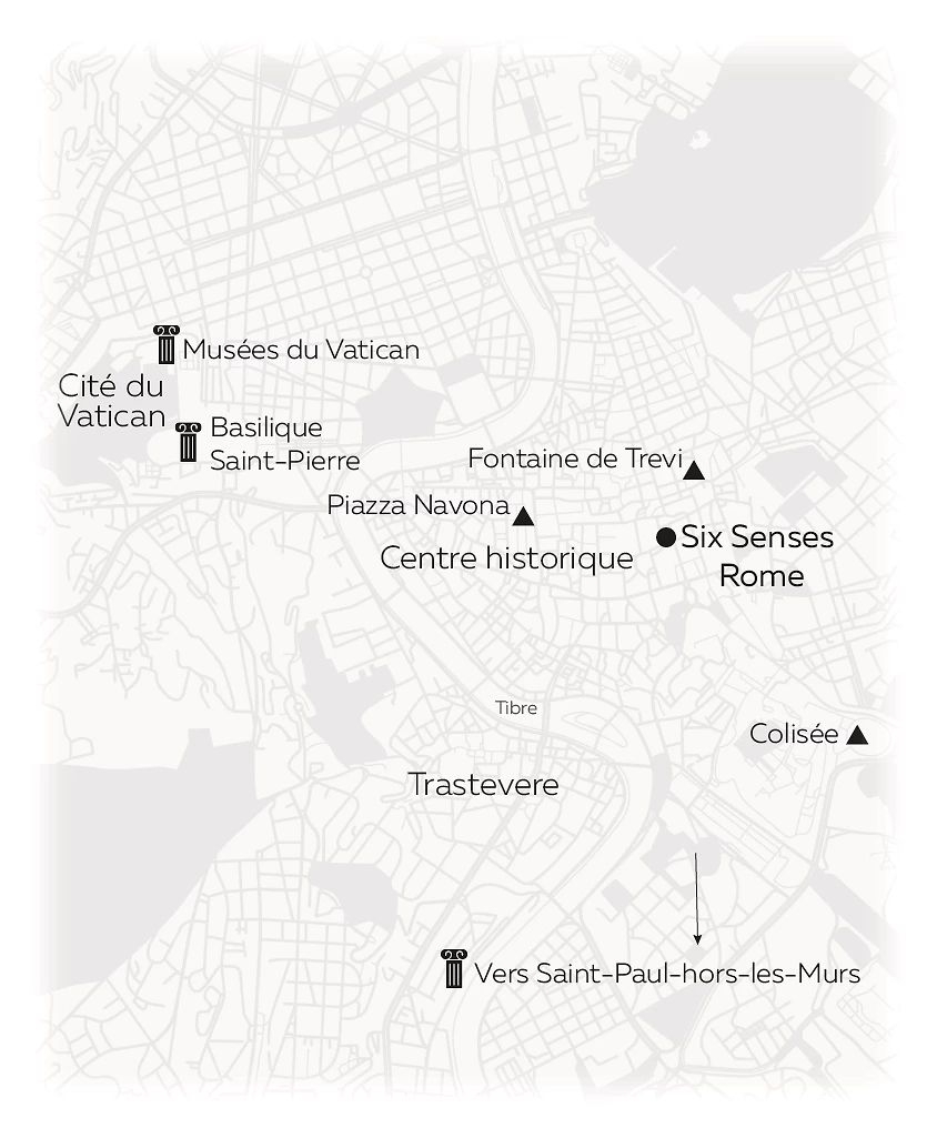 Carte Six Senses Rome