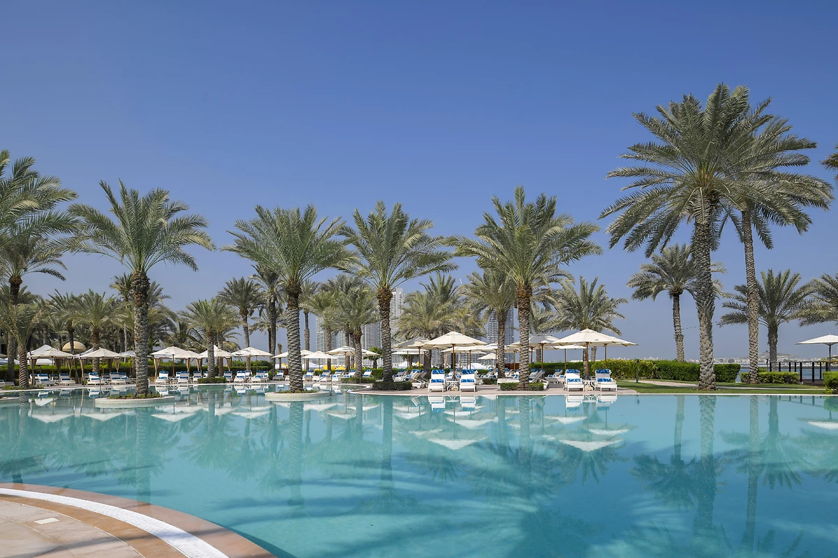 Piscine de l'hôtel Arabian Cout, One&Only Royal Mirage, Dubaï, Émirats arabes unis