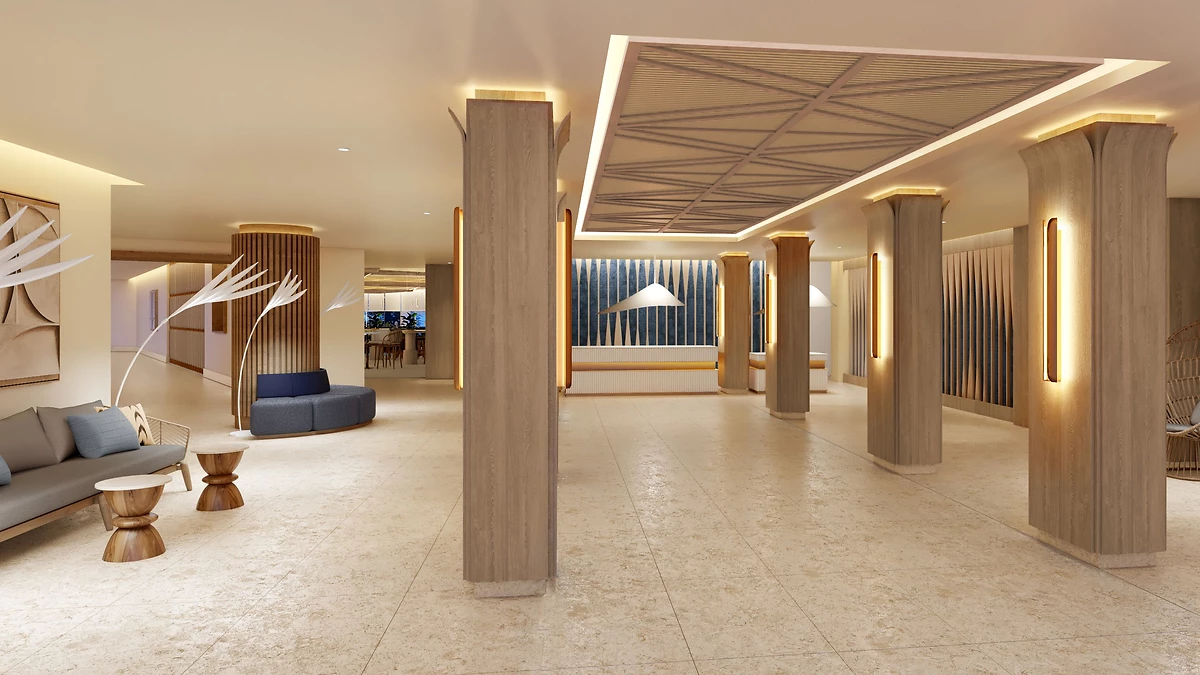 Réception de l'hôtel, Hipotels Flamenco, Majorque, Espagne