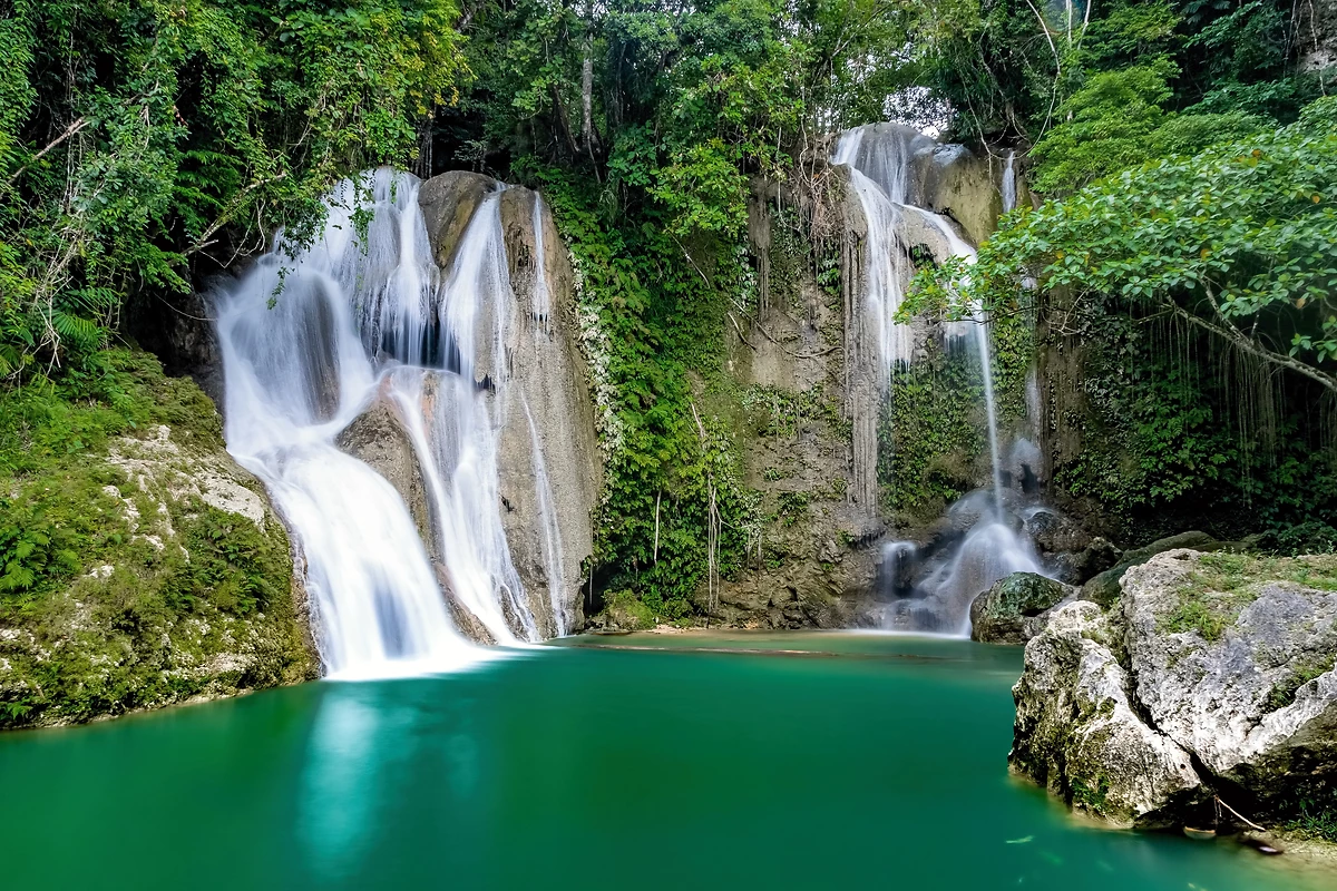 Twin Falls, Dimiao, Bohol, Philippines