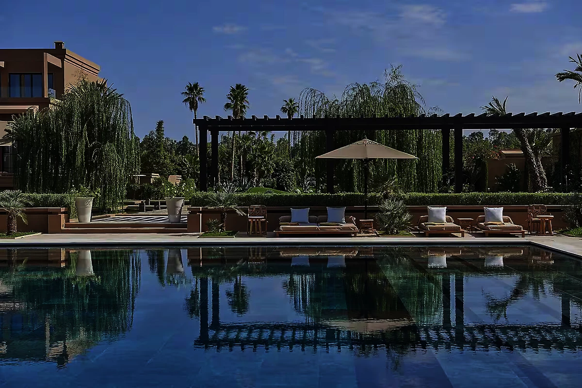 Piscine, Mandarin Oriental Marrakech, Maroc