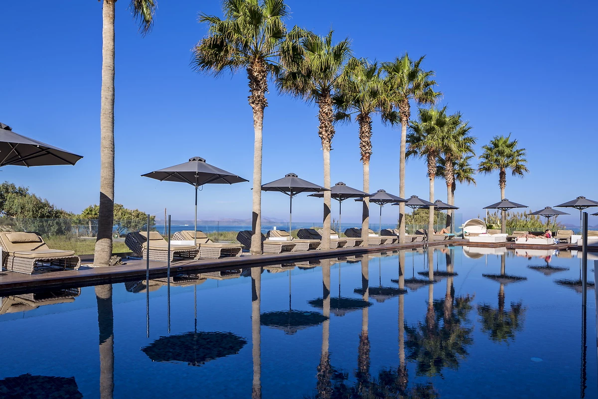 Piscine, Aqua Blu Boutique Hotel & Spa, Kos, Grèce.