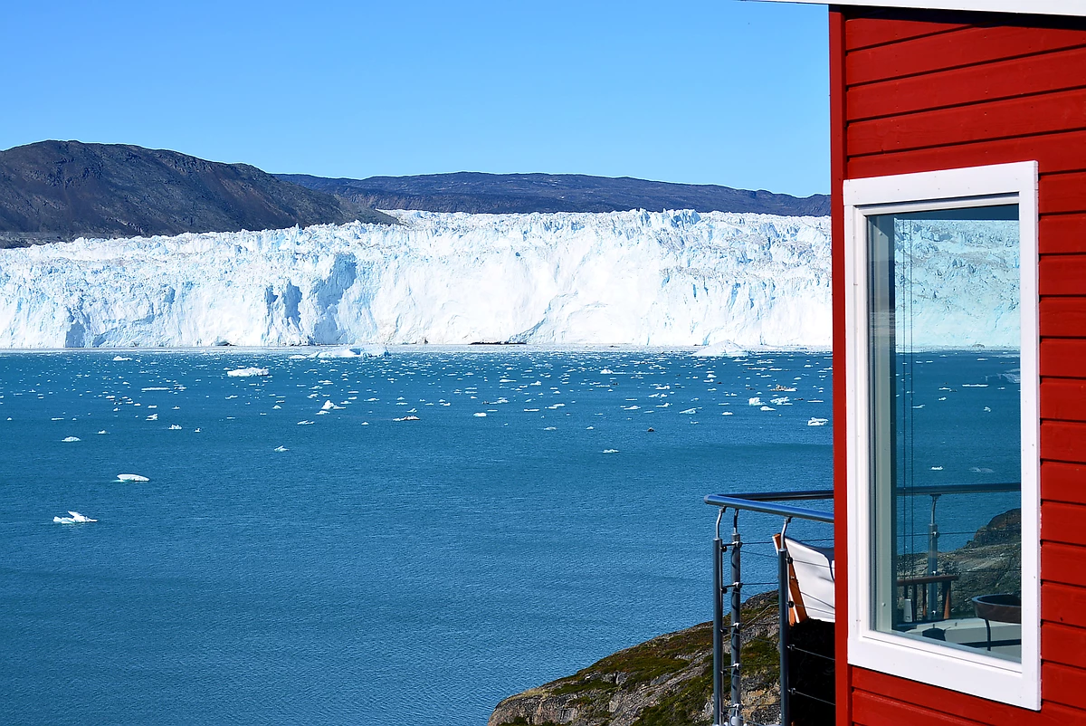 Glacier Eqip Sermia, Groenland