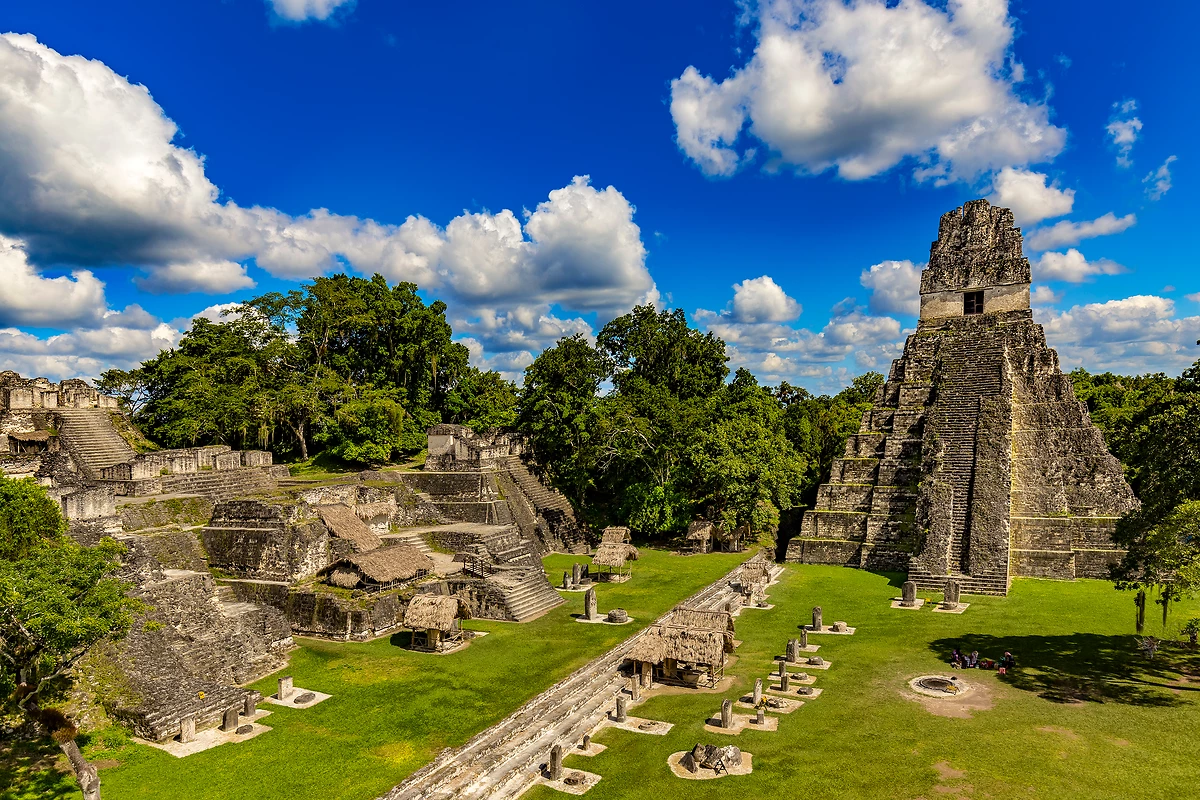 Ruines de la Pyramide deTikal, Guatemala