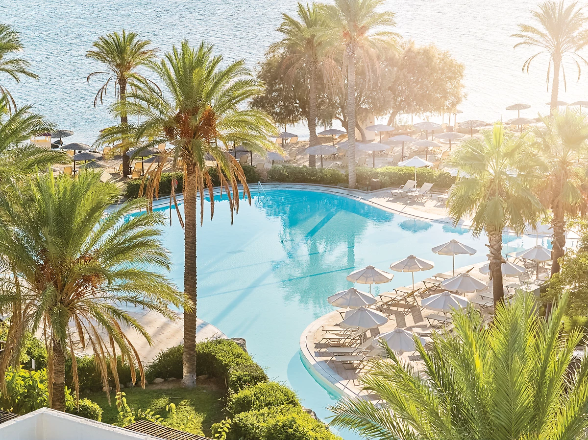 Piscine de l'hôtel, hôtel Grecotel Kos Imperial