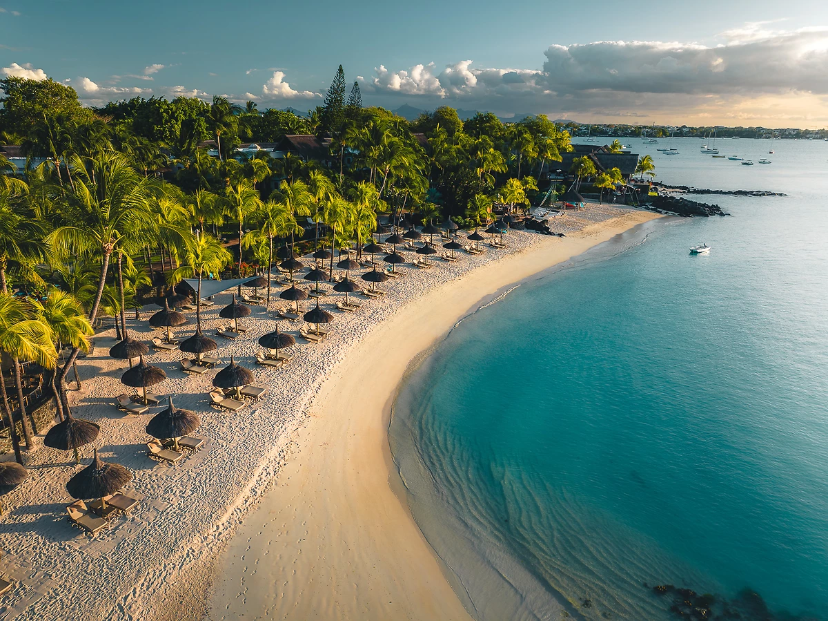 Plage de l'hôtel, Royal Palm Beachcomber Luxury