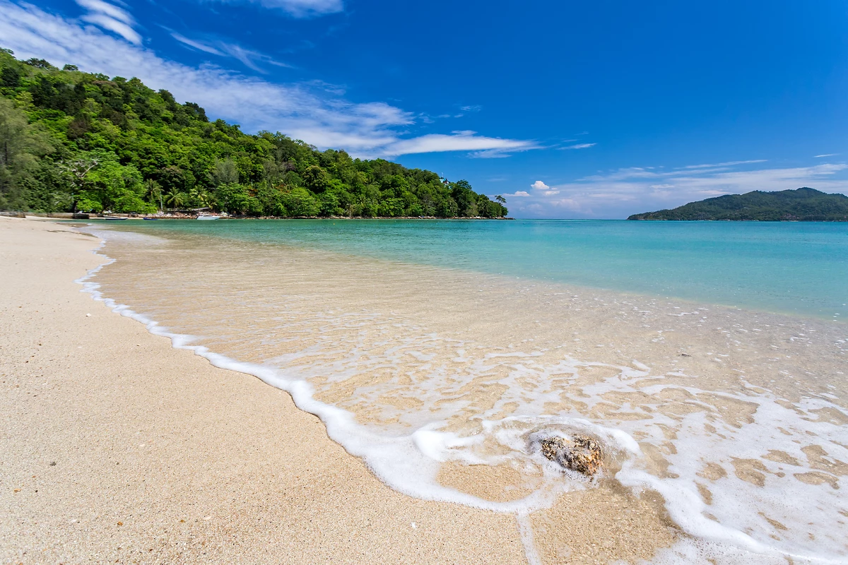 Plage de l'hôtel, Rosewood Phuket