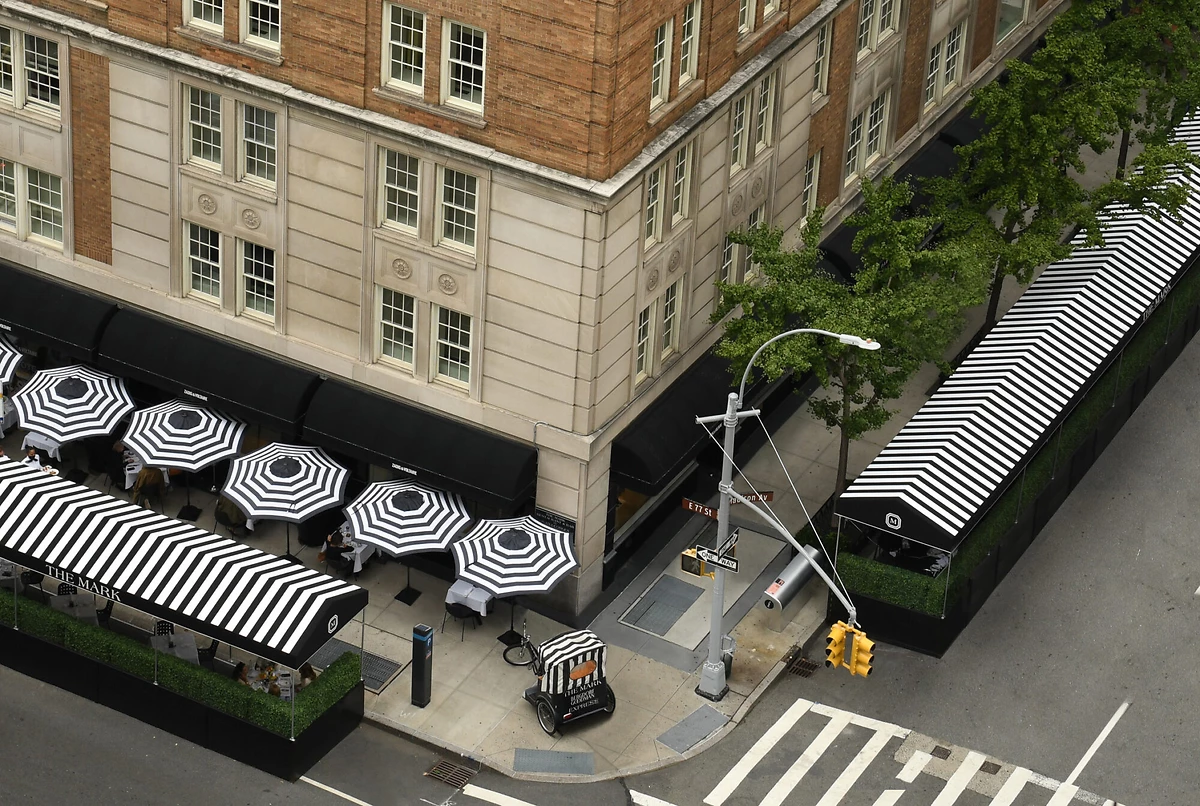 Vue extérieure de l'hôtel, The Mark