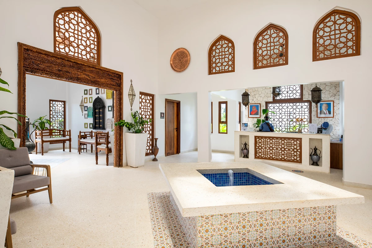 Réception, LUX* Marijani, Zanzibar, Tanzanie