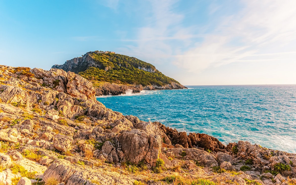 Plage de Voidokilia, Pylos, Grèce