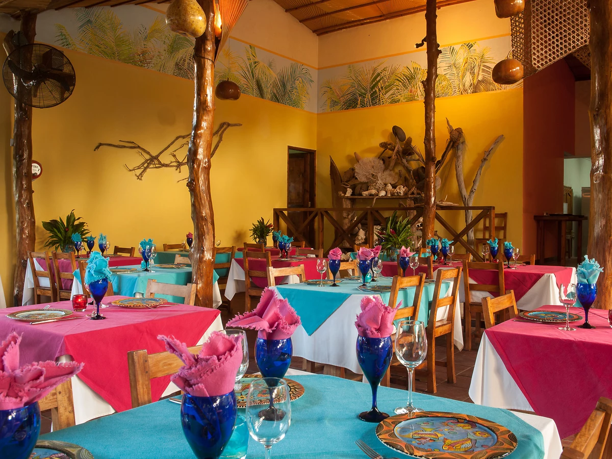 Restaurant, Les Lauriers Eco Hôtel, Seychelles