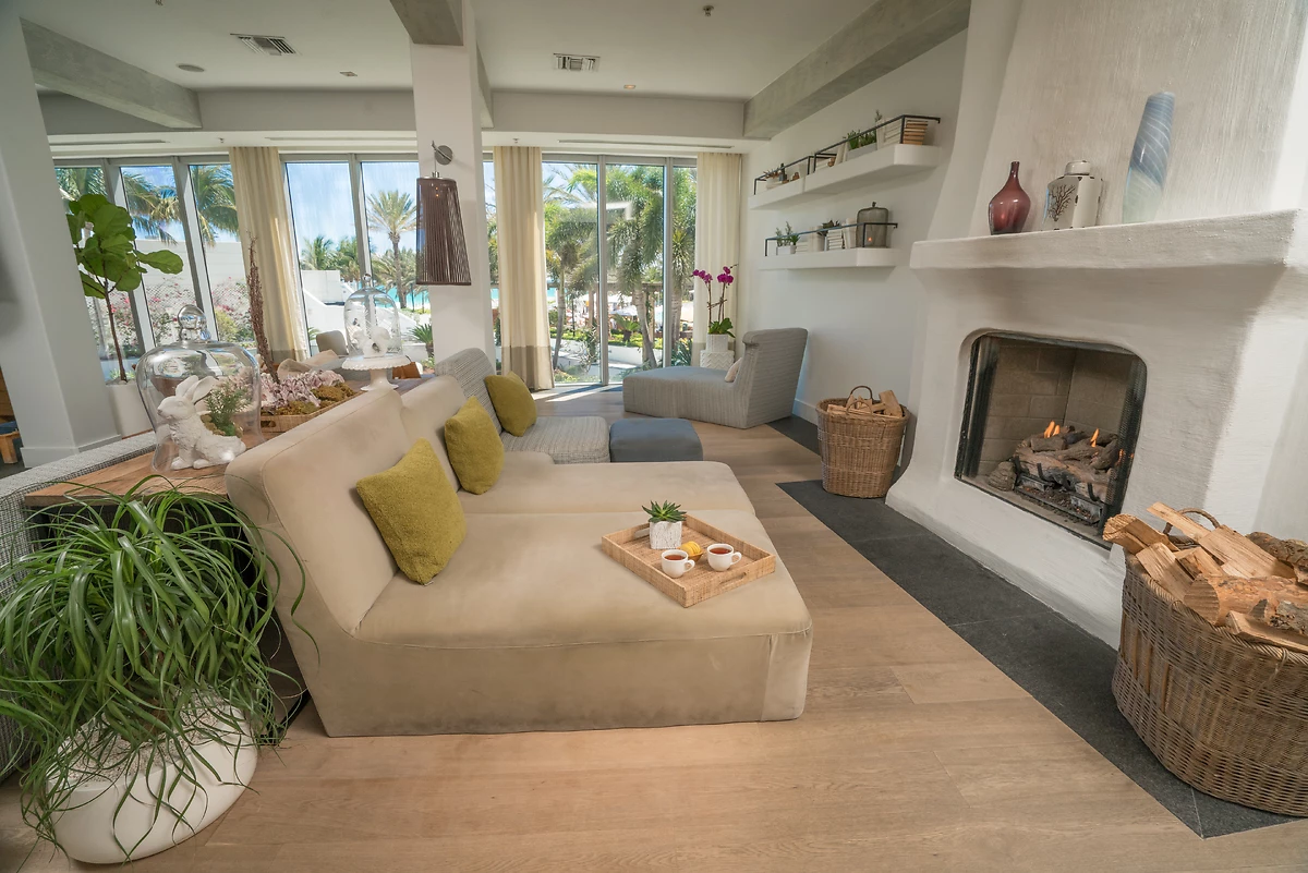 Spa, Hôtel Eden Roc, Miami, Floride, Etats Unis.