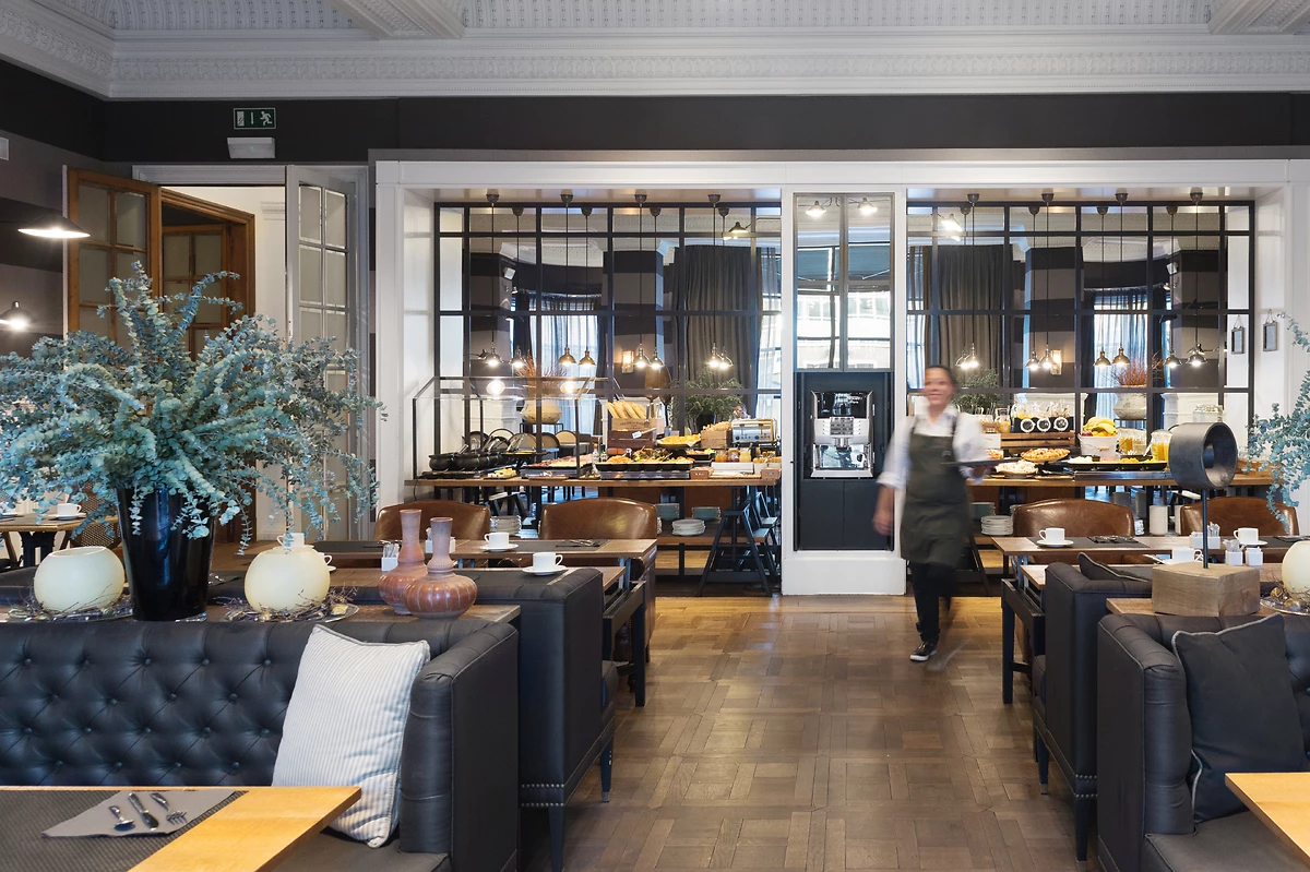 Petit déjeuner, Hôtel Granvia, Barcelone, Espagne