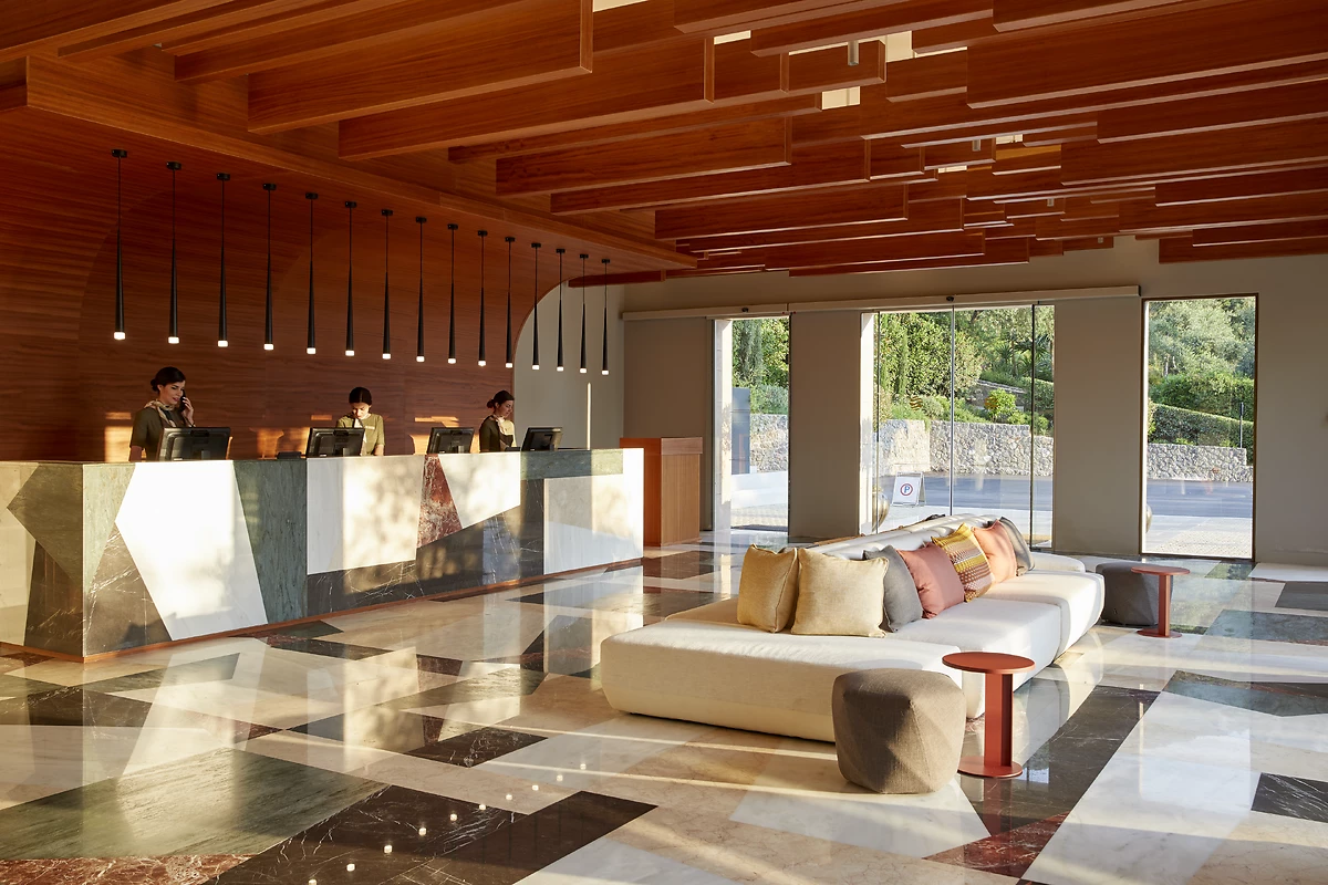 Lobby, Hôtel MarBella Corfou, Grèce