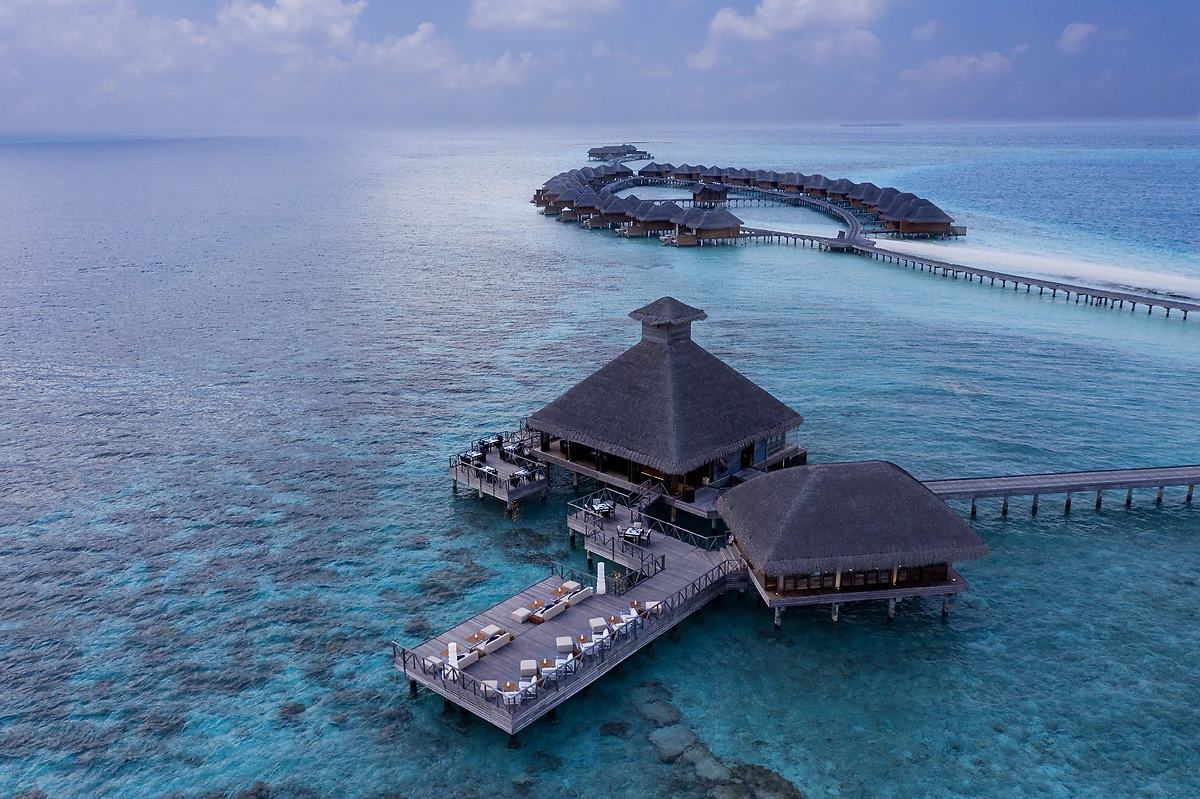 Salt Restaurant et Villas sur pilotis, Huvafen Fushi, Maldives