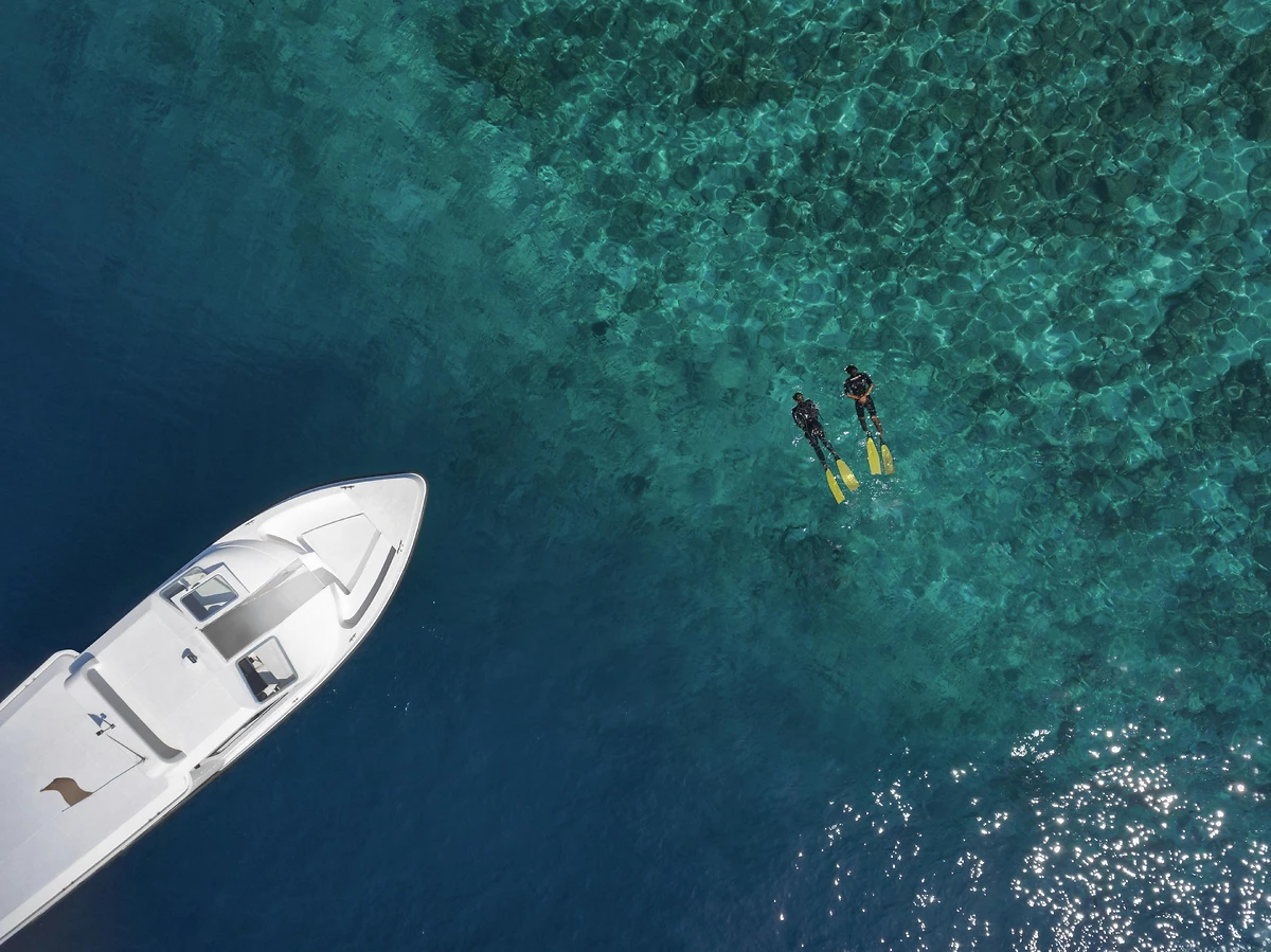 Plongée, Cheval Blanc Randheli