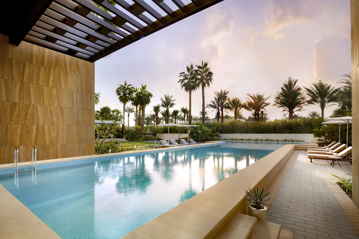 Piscine du spa de l'hôtel, Atlantis The Royal