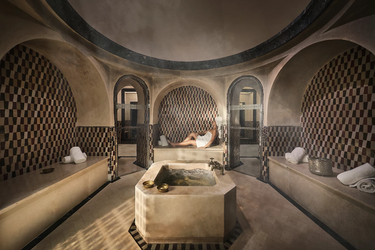 Hammam, Spa, Mandarin Oriental Marrakech, Maroc