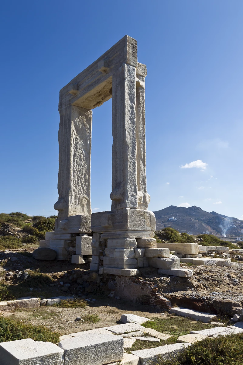 Temple d'Apollon, Naxos, Grèce
