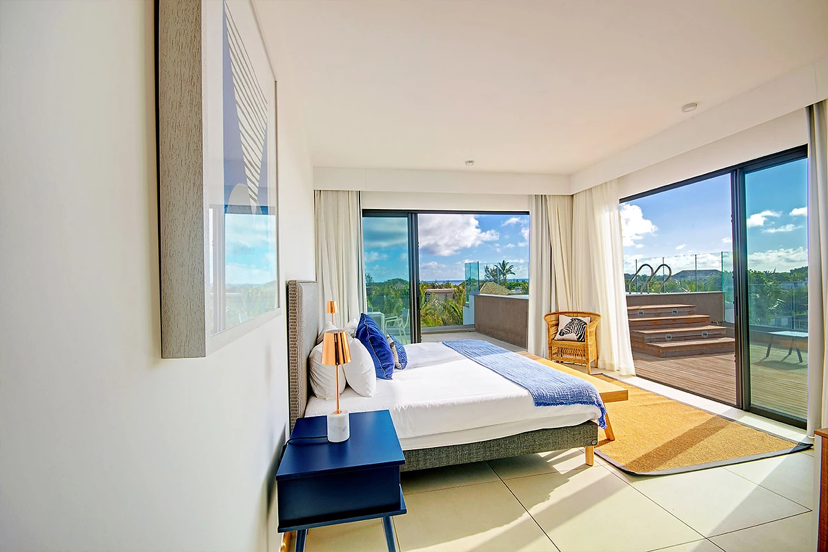 Suite Penthouse, Chambre, Mythic Suites & Villas, Île Maurice