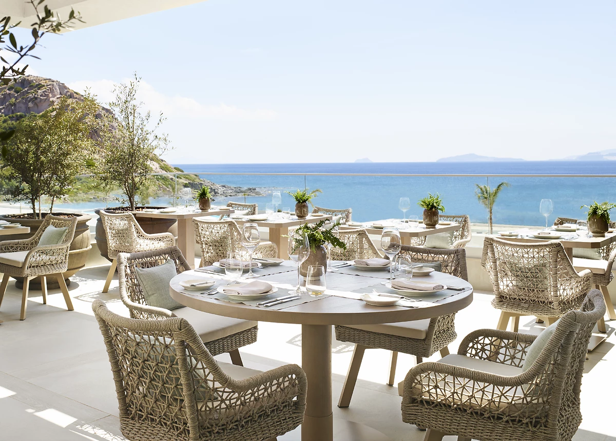 Restaurant Provence, hôtel Ikos Aria Resort